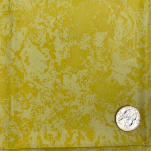 FQ Fat Quarter Quilting Fabric 18" x 22" Jinny Beyer for RJR Pale Yellow Tone on - Picture 5 of 6